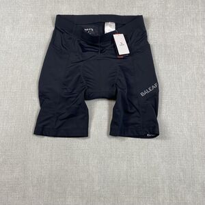 Baleaf Cycling Shorts Womens Large Black Padded Compression UPF 50+ Chamois Bike